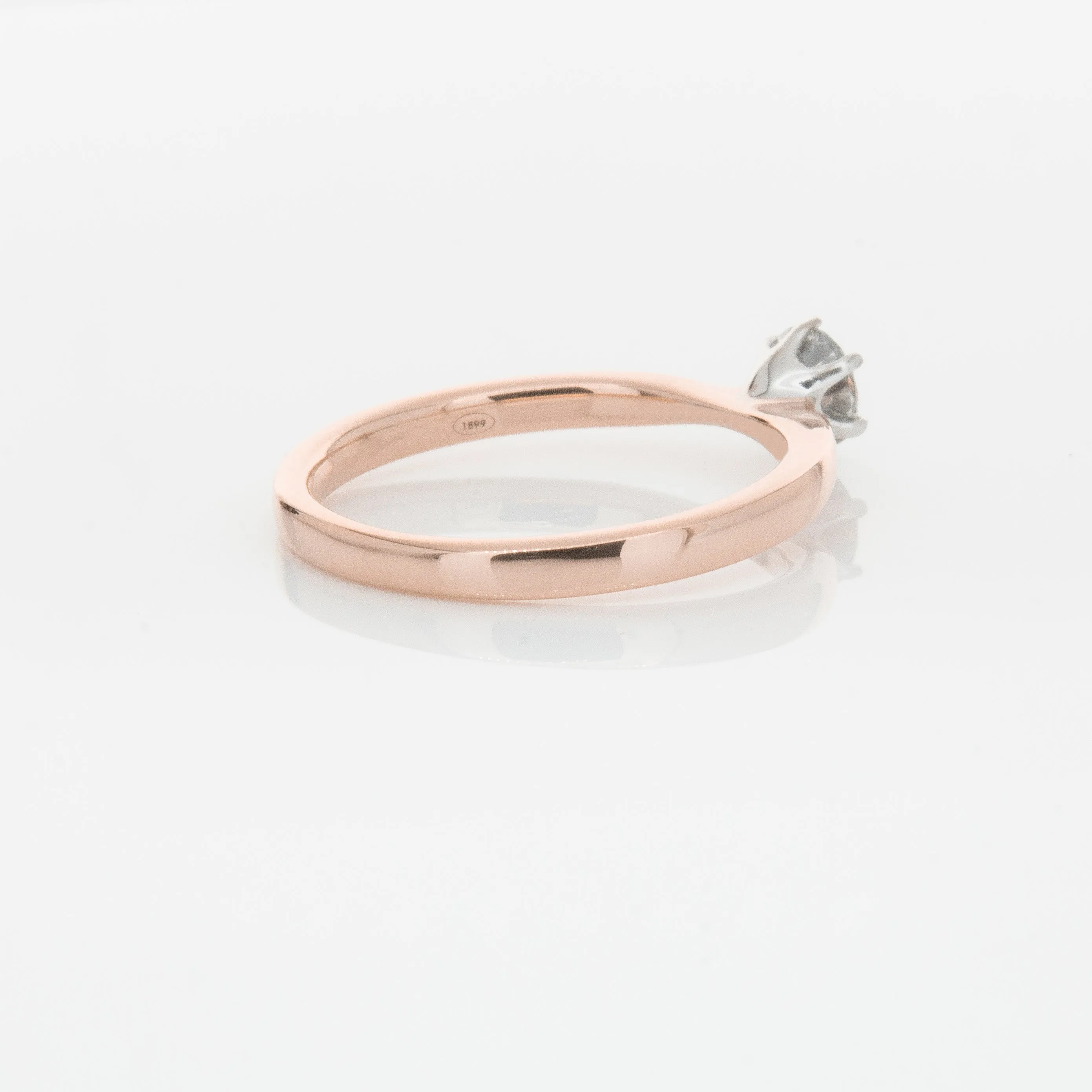 18ct Rose Gold .50ct Diamond Nova Ring