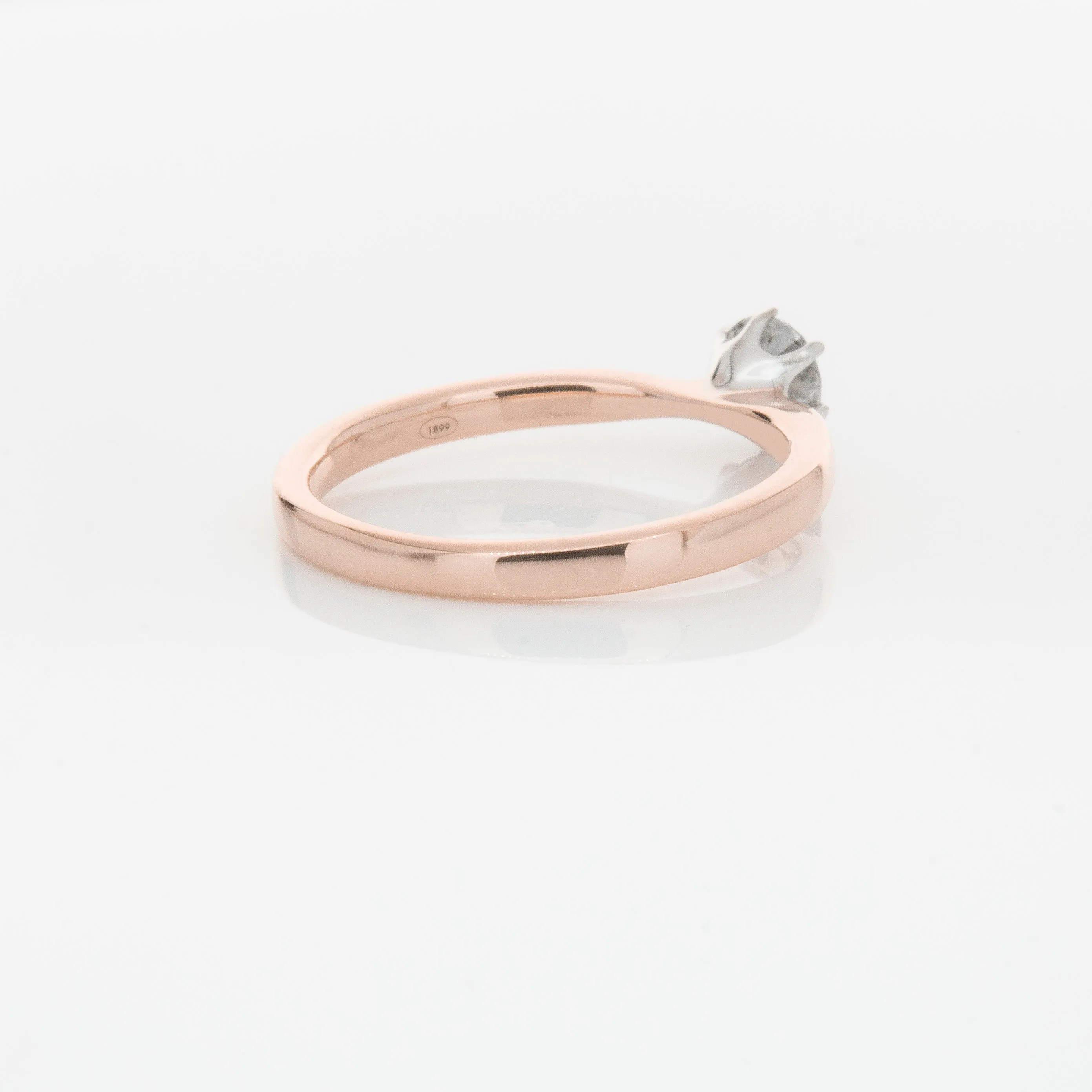 18ct Rose Gold .50ct Diamond Nova Ring