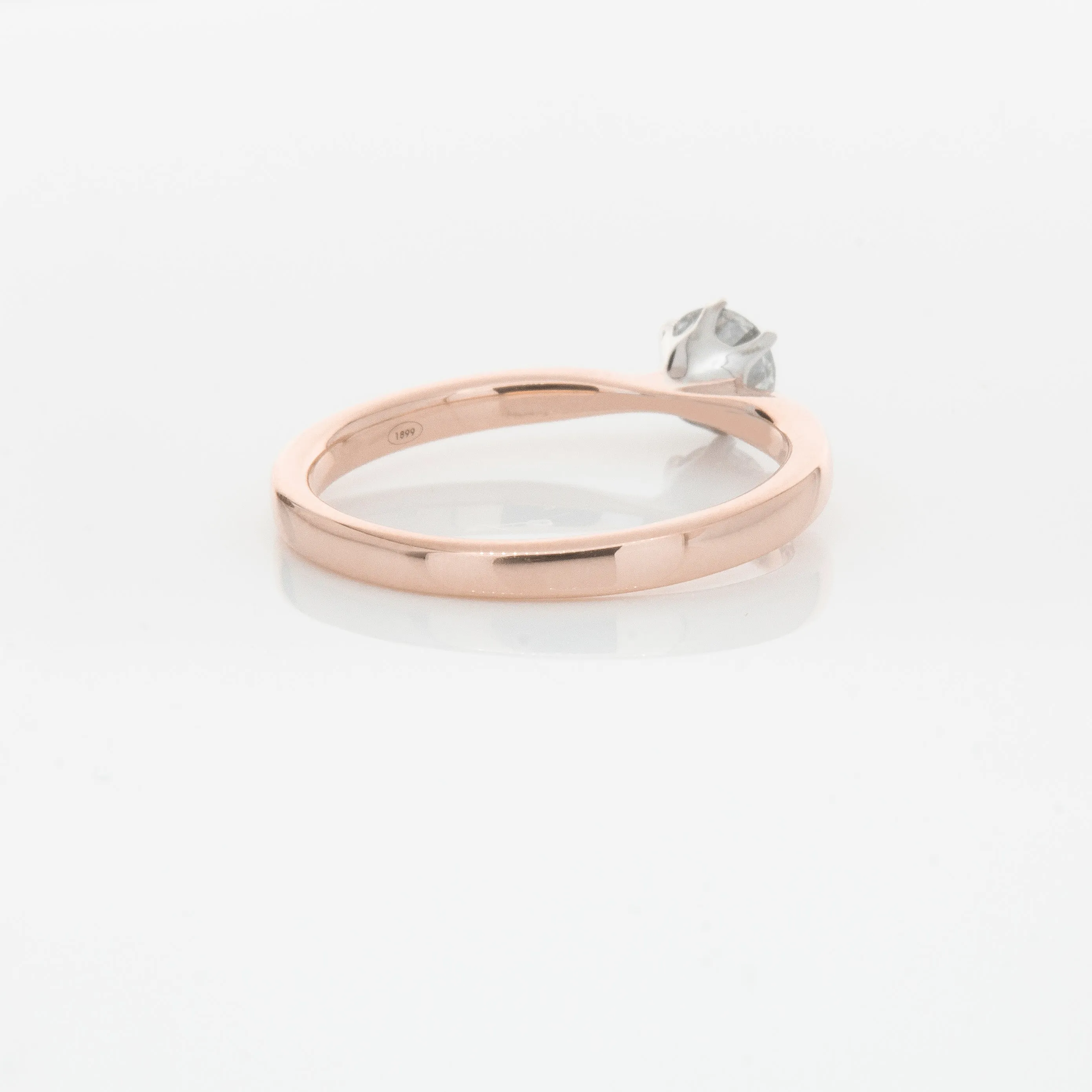 18ct Rose Gold .50ct Diamond Nova Ring