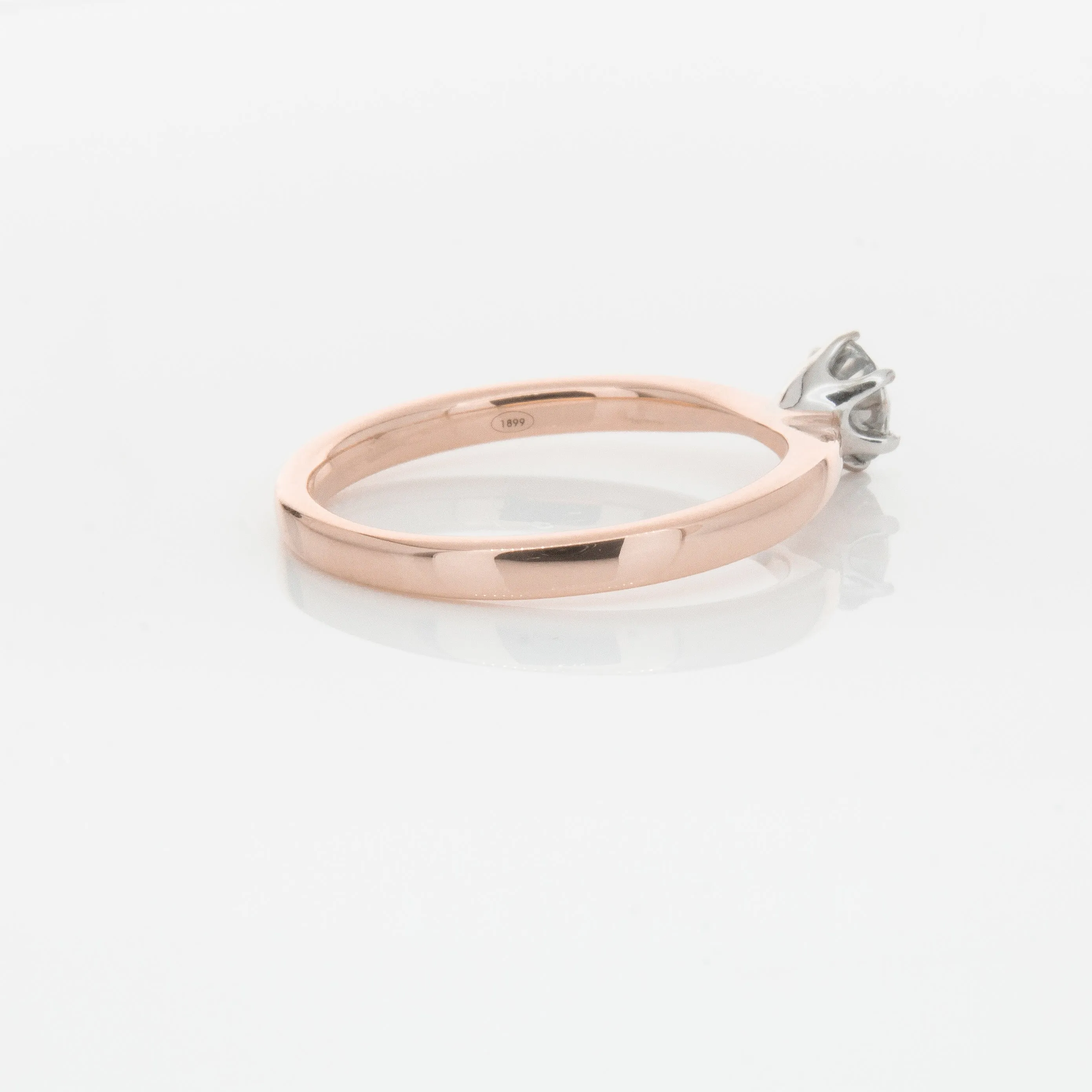 18ct Rose Gold .50ct Diamond Nova Ring