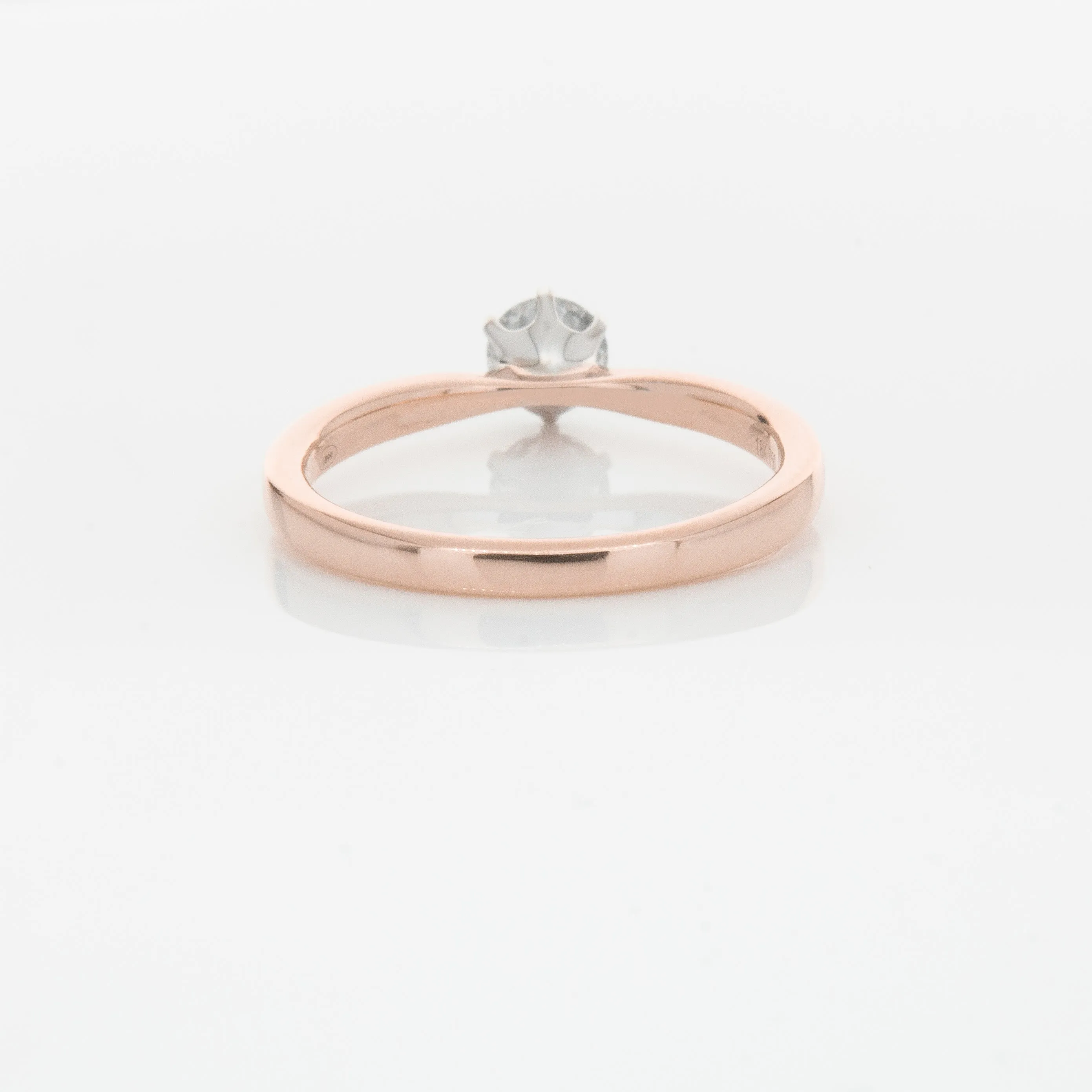 18ct Rose Gold .50ct Diamond Nova Ring