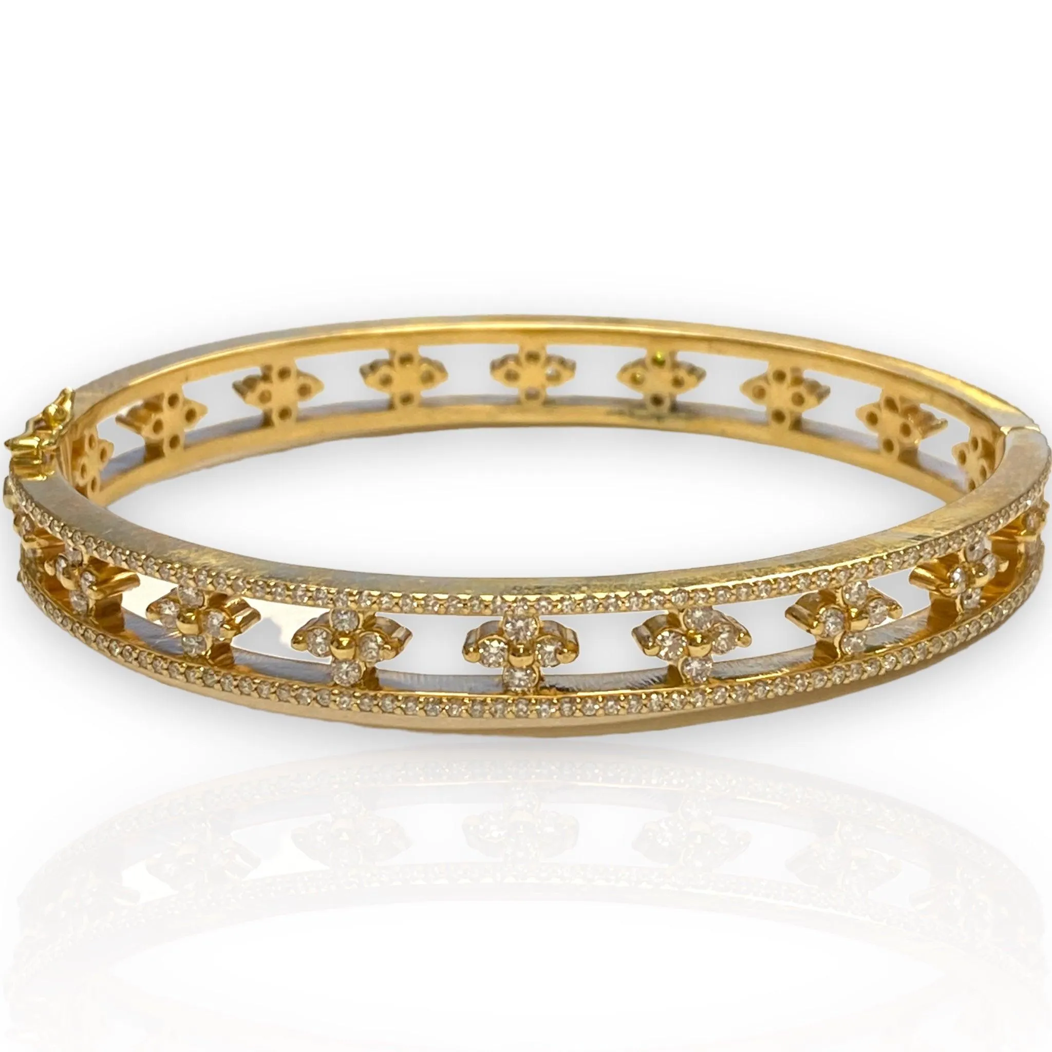 5 ct Diamond Bangle Bracelet