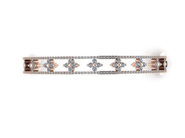 5 ct Diamond Bangle Bracelet