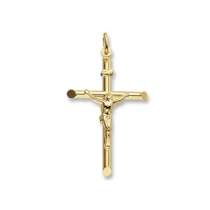 9ct Yellow Gold Crucifix Pendant PN103