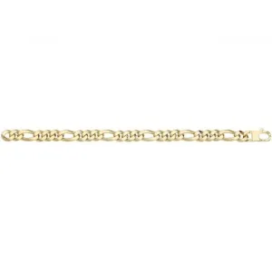 9CT Yellow Gold Hollow Bracelet BR682