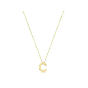 9ct Yellow Gold Initial Necklace NK435/C