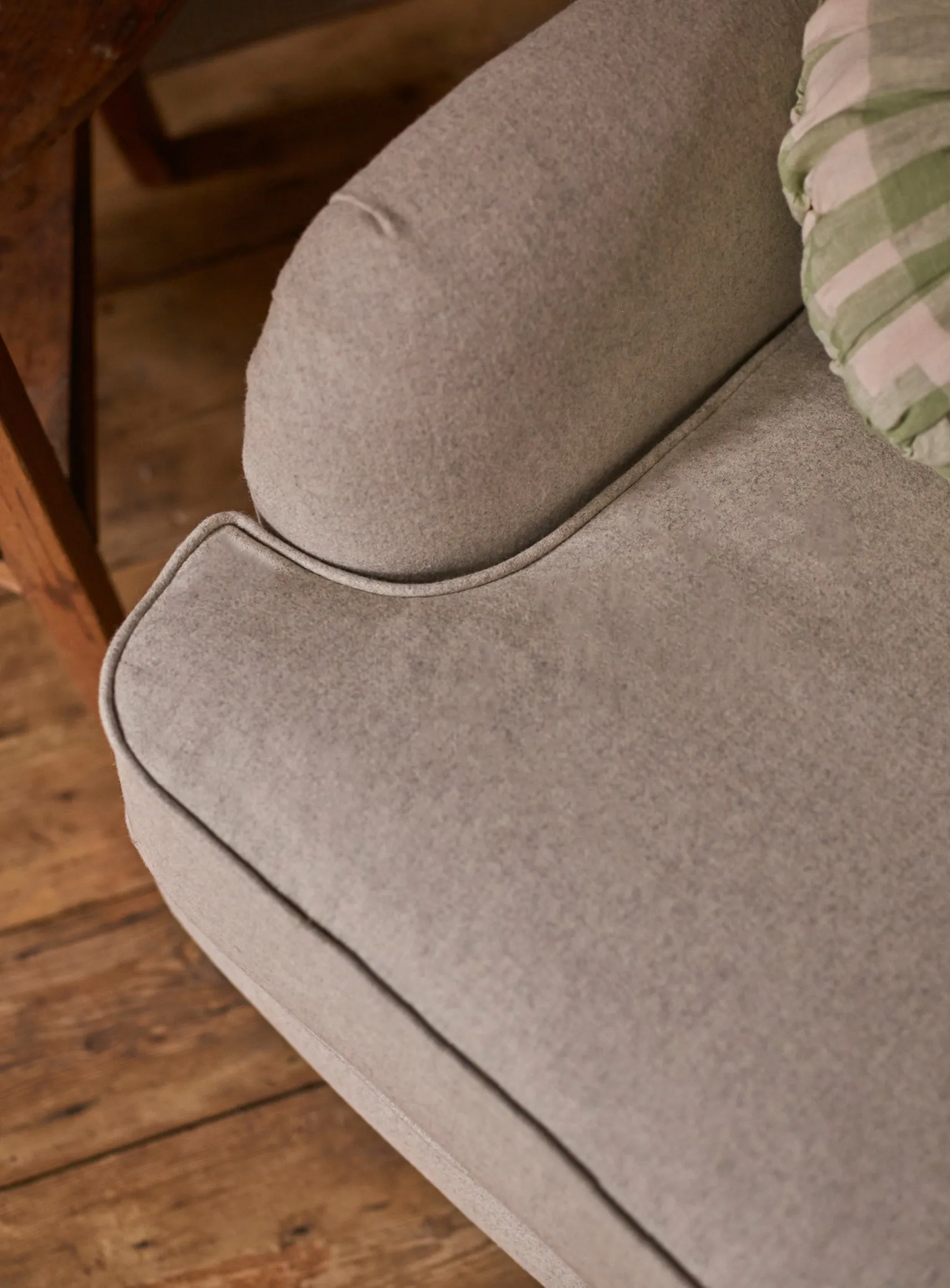 Abington Armchair, Heritage Ochre Stripe