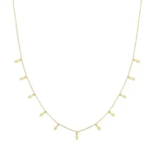 Acotis Silver Necklace Gold Plated G3391GP