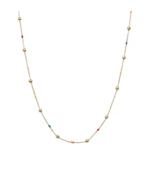 Candy Shop Necklace Multi Gold