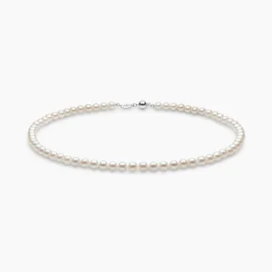 Classic 18K Gold AA Akoya Pearl Necklace