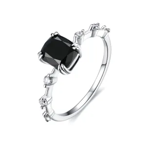 Classic Black Diamond Ring