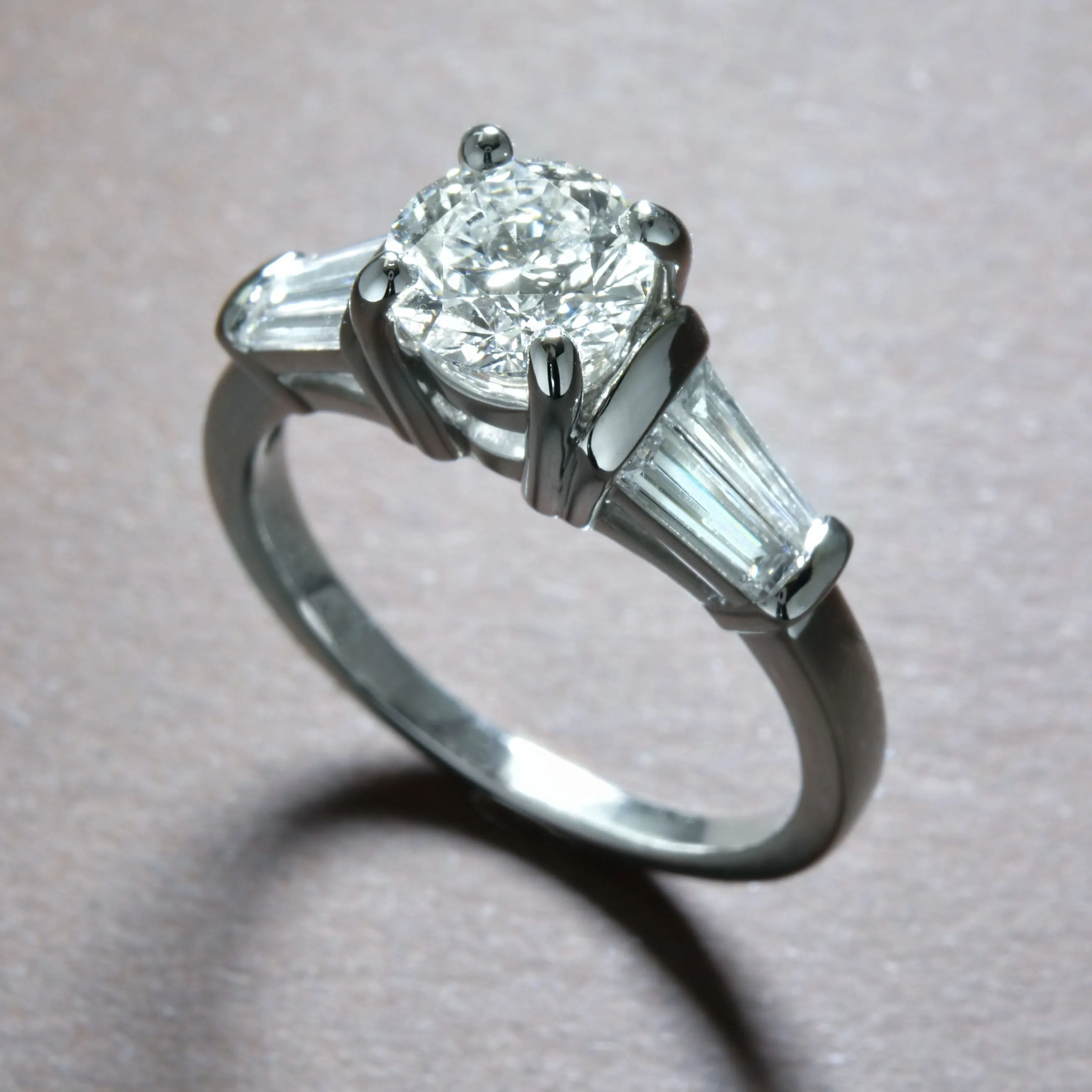 Classique Diamond Ring In Platinum