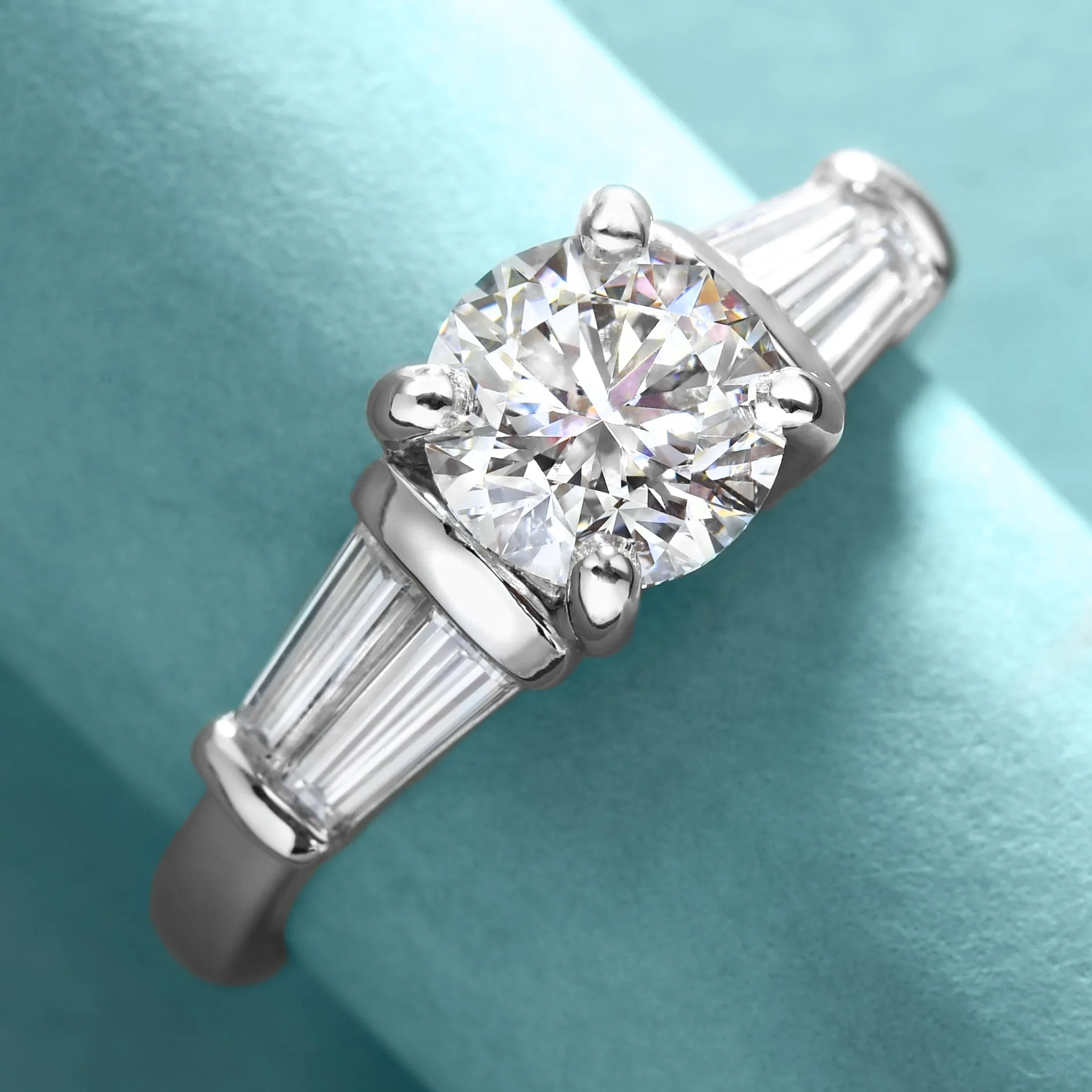 Classique Diamond Ring In Platinum