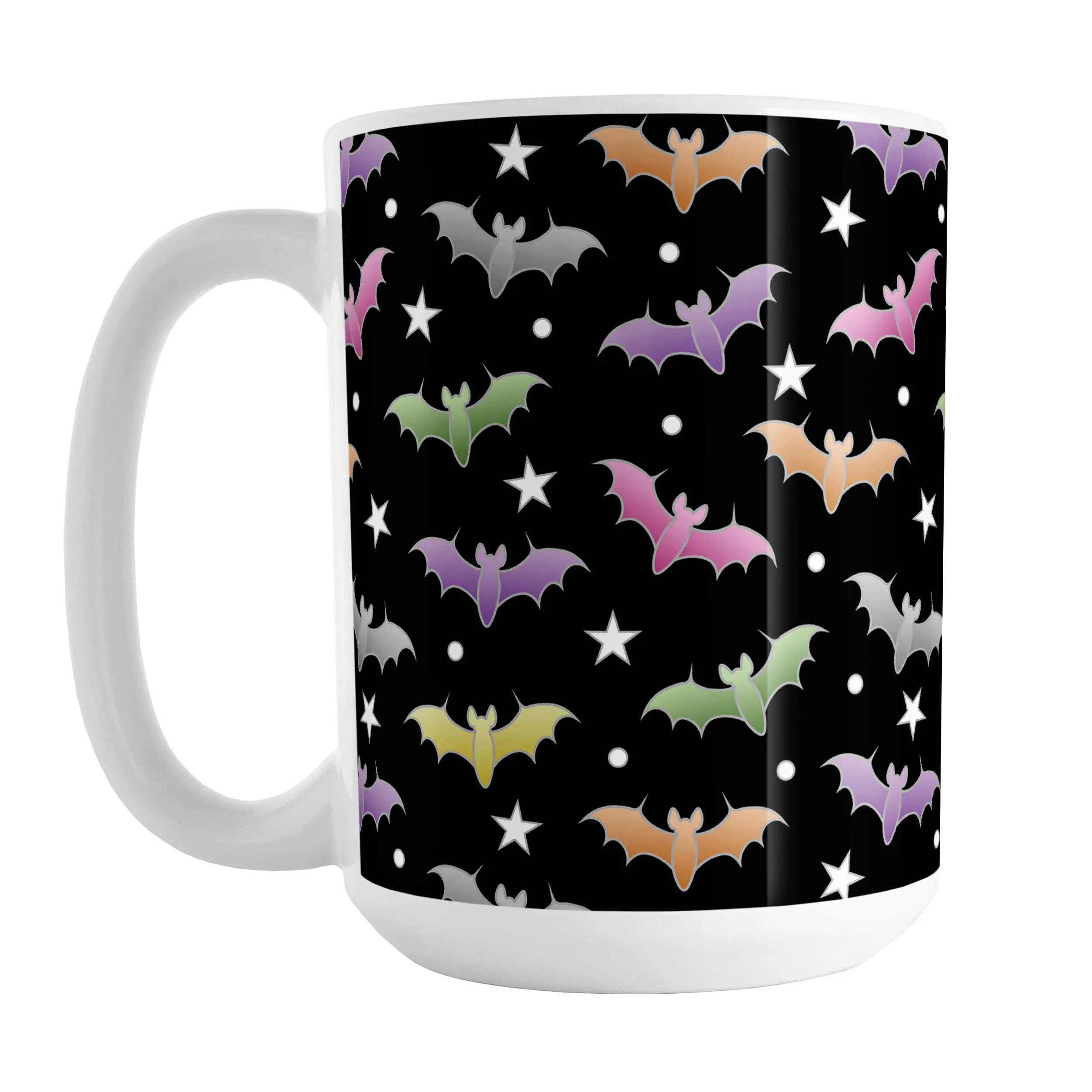 Colorful Bats Mug