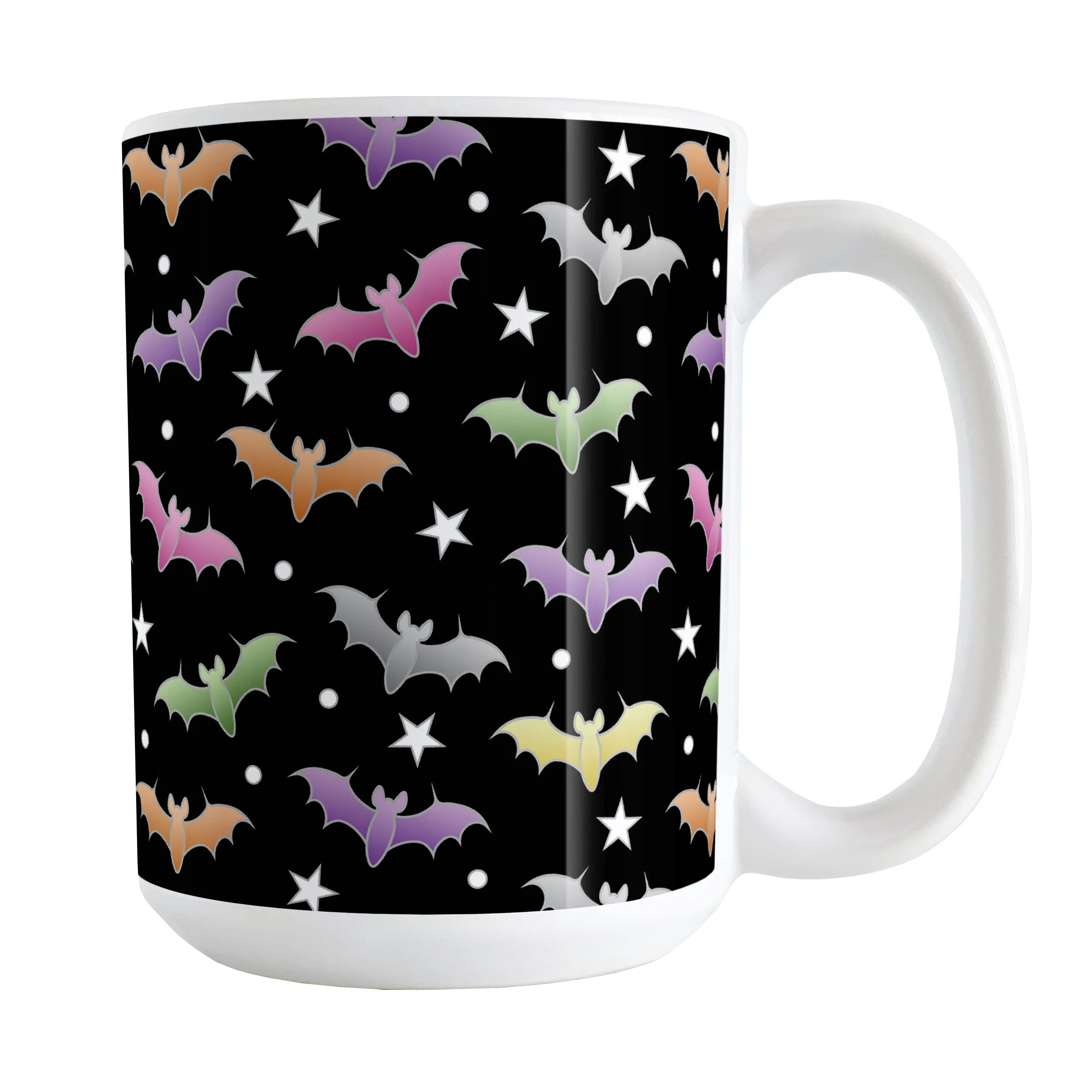 Colorful Bats Mug