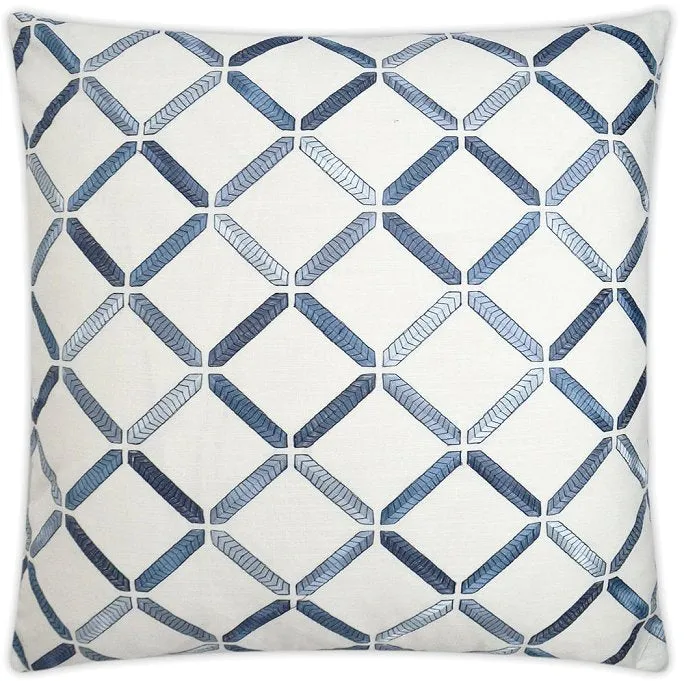 Contempo Indoor Pillows/Silver Lake Lattice Accent Pillow