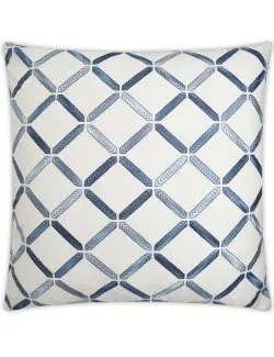 Contempo Indoor Pillows/Silver Lake Lattice Accent Pillow