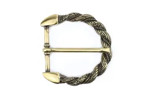 Curved Rope Prong Buckle 40mm