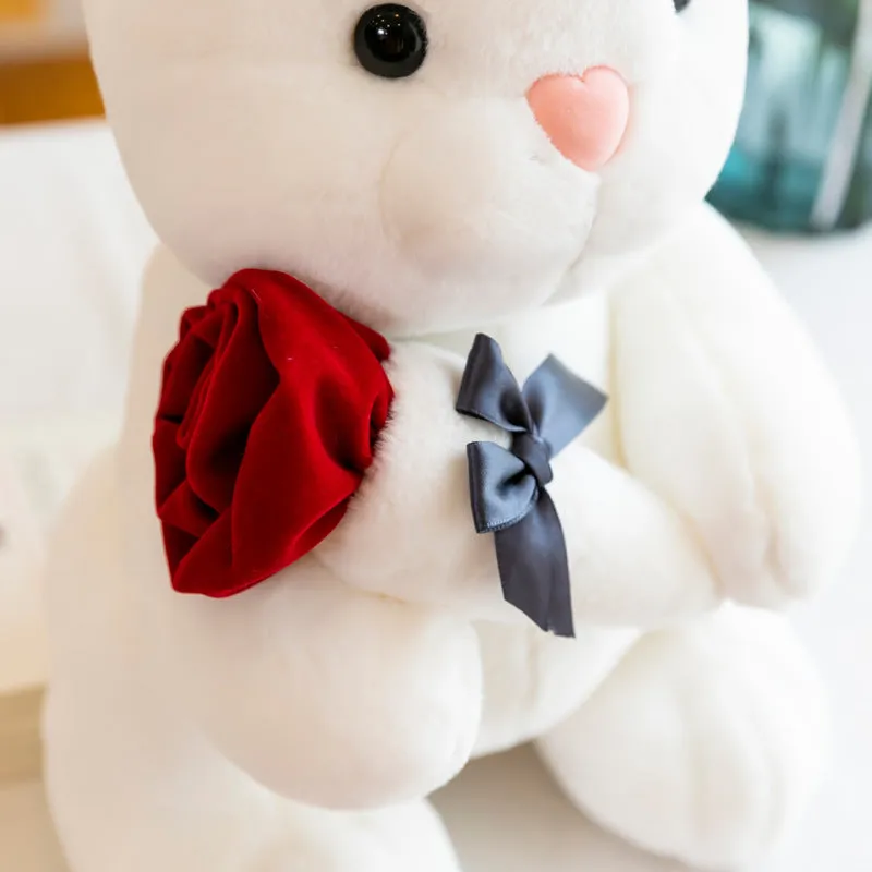 Cute Proposal Bunny Plush