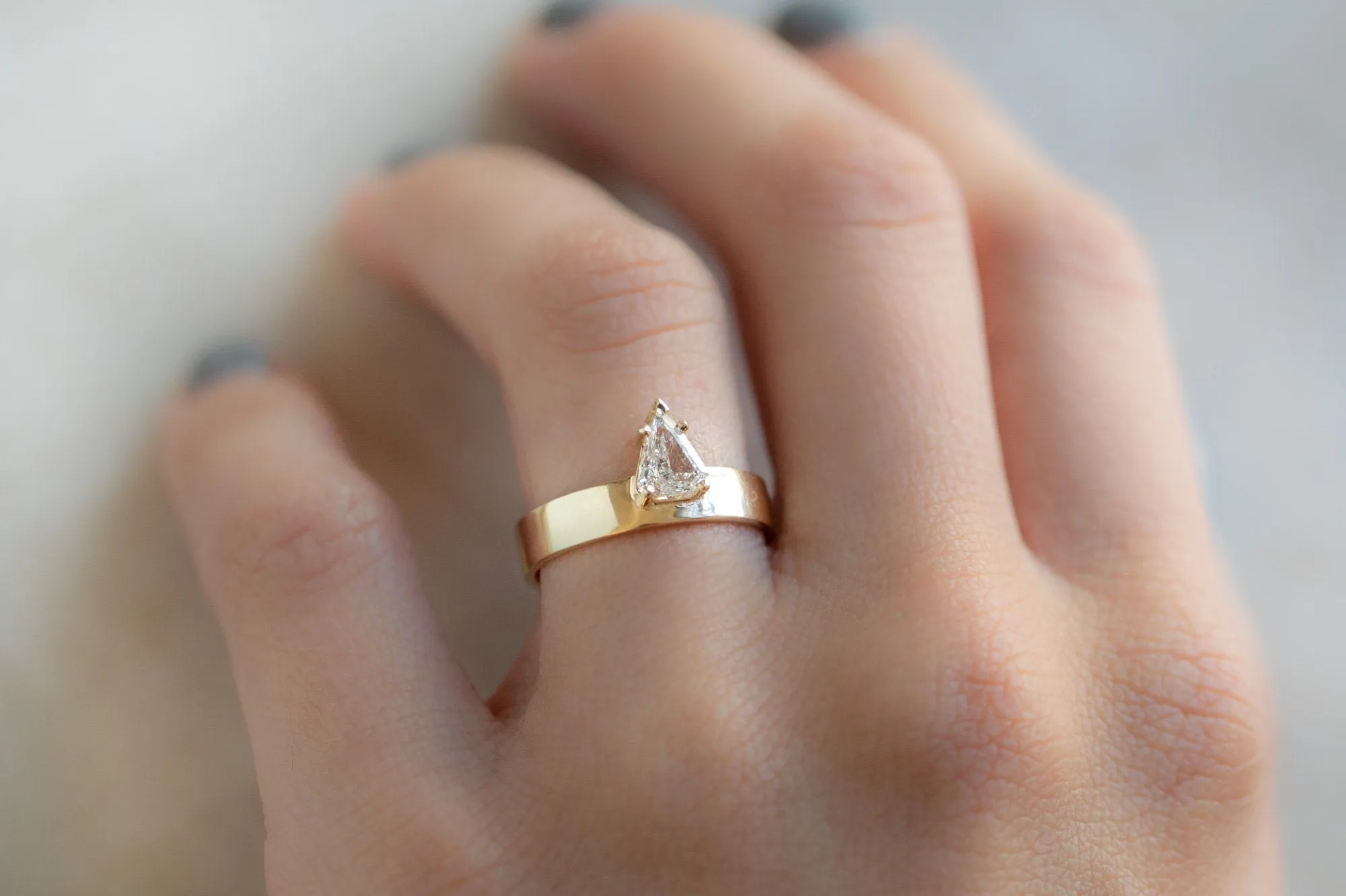 Design Your Own Custom Natural White Diamond Engagement Ring