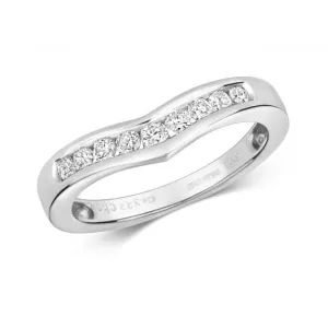 Diamond Jewellery 9ct White Gold Ring Set RD368W