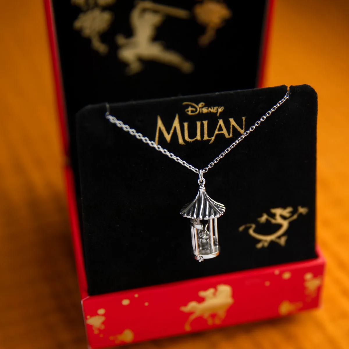 Disney X RockLove MULAN Good Luck Cri-Kee Necklace