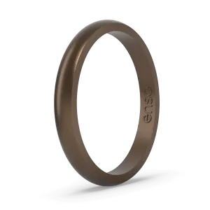 Elements Classic Halo Silicone Ring - Meteorite