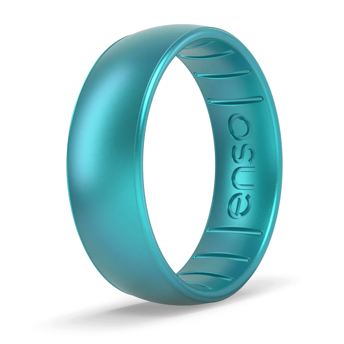 Elements Classic Silicone Ring - Peacock Quartz