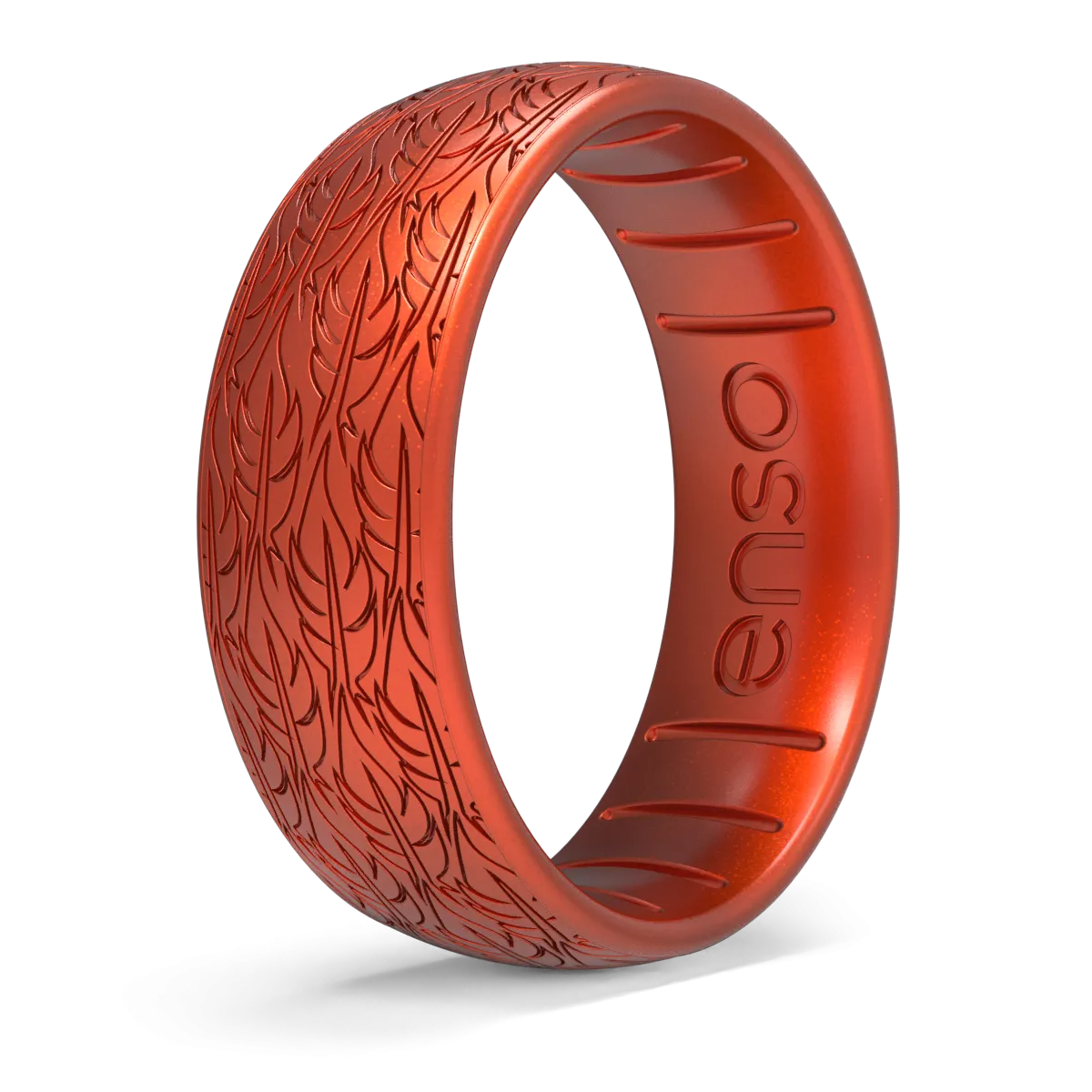 Etched Classic Silicone Ring - Phoenix Flame