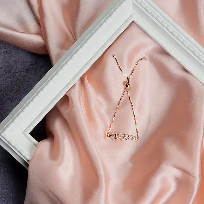 Eternal Affection Rose Gold Bracelet