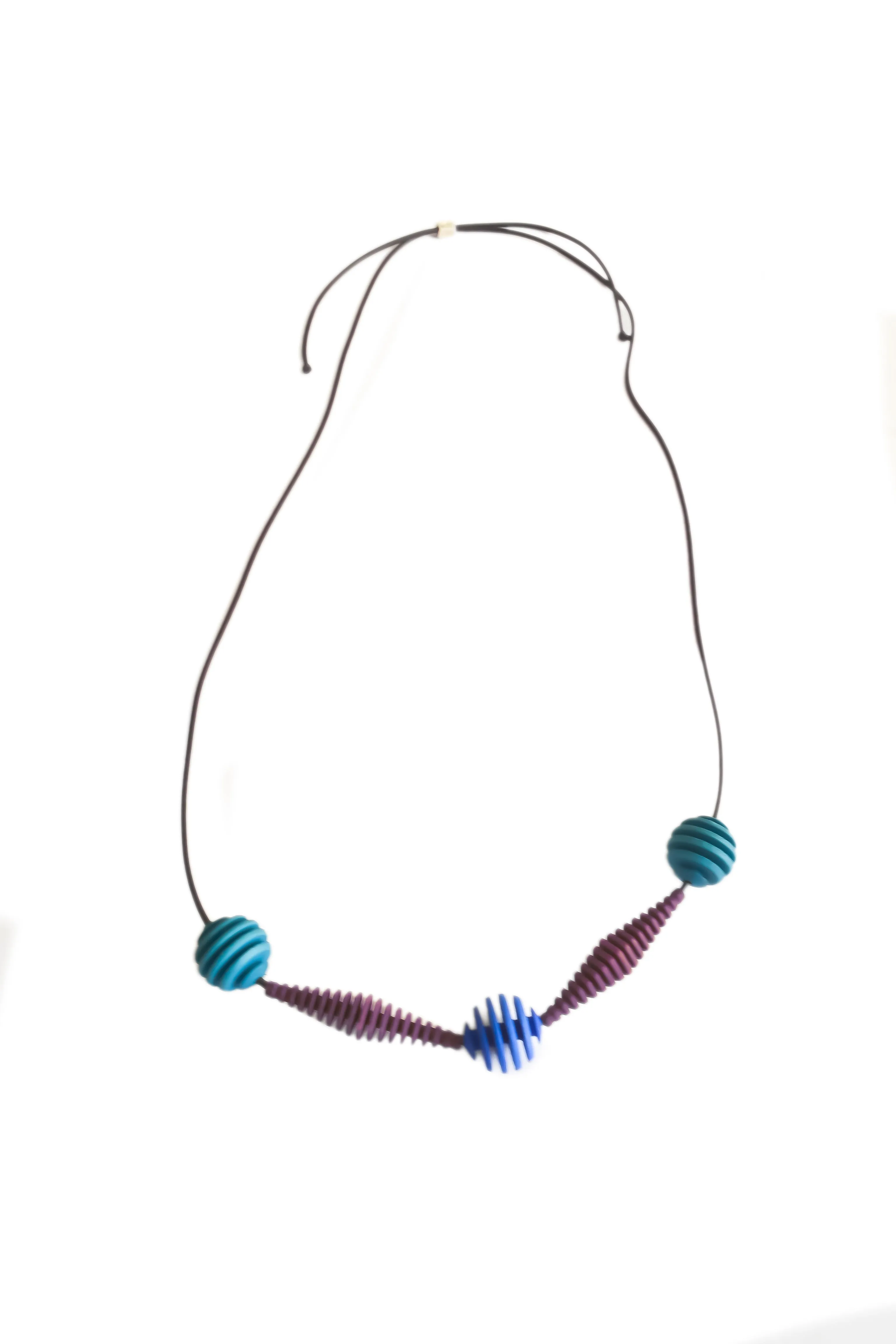 Geometric Beaded Necklace - Optical