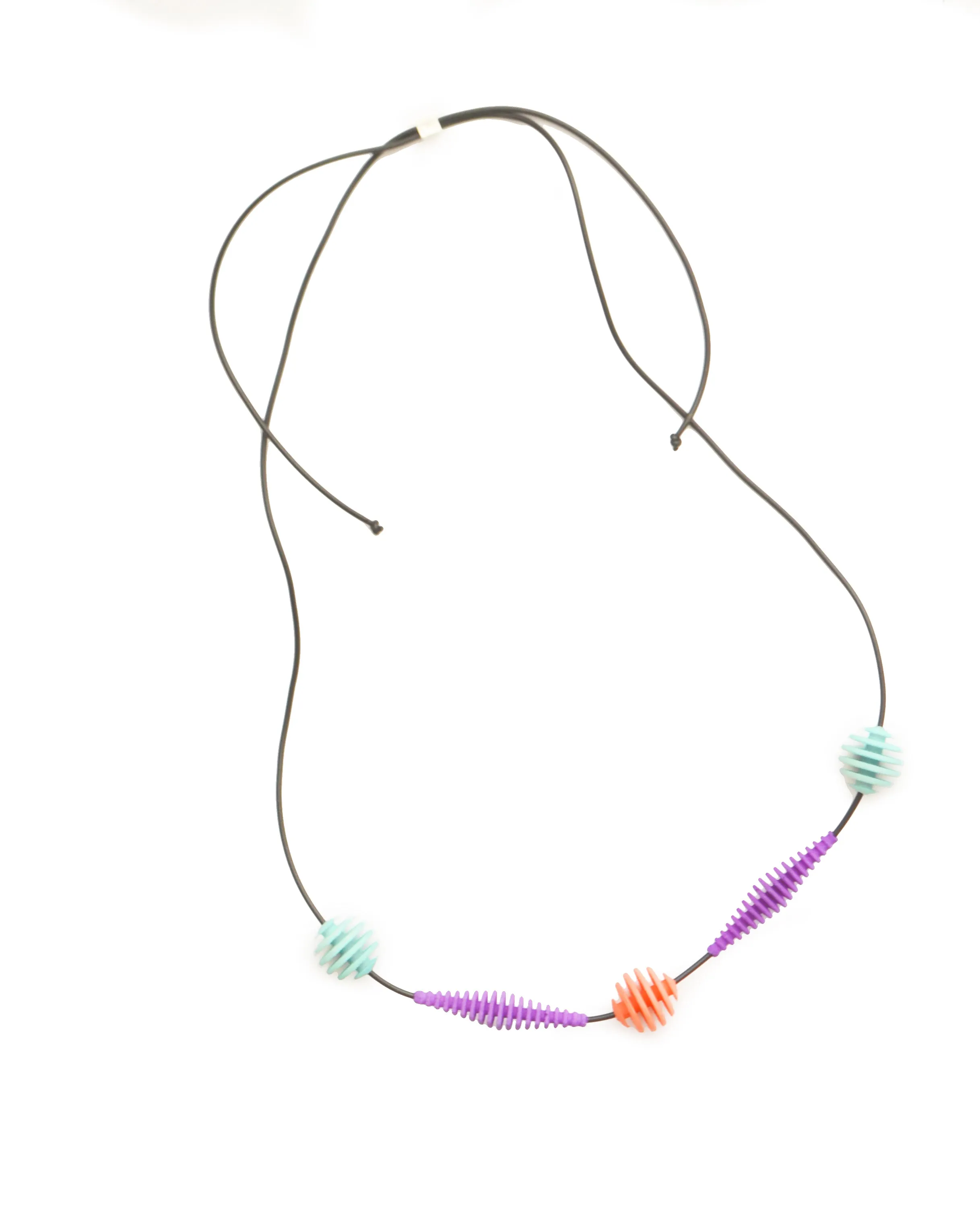 Geometric Beaded Necklace - Optical