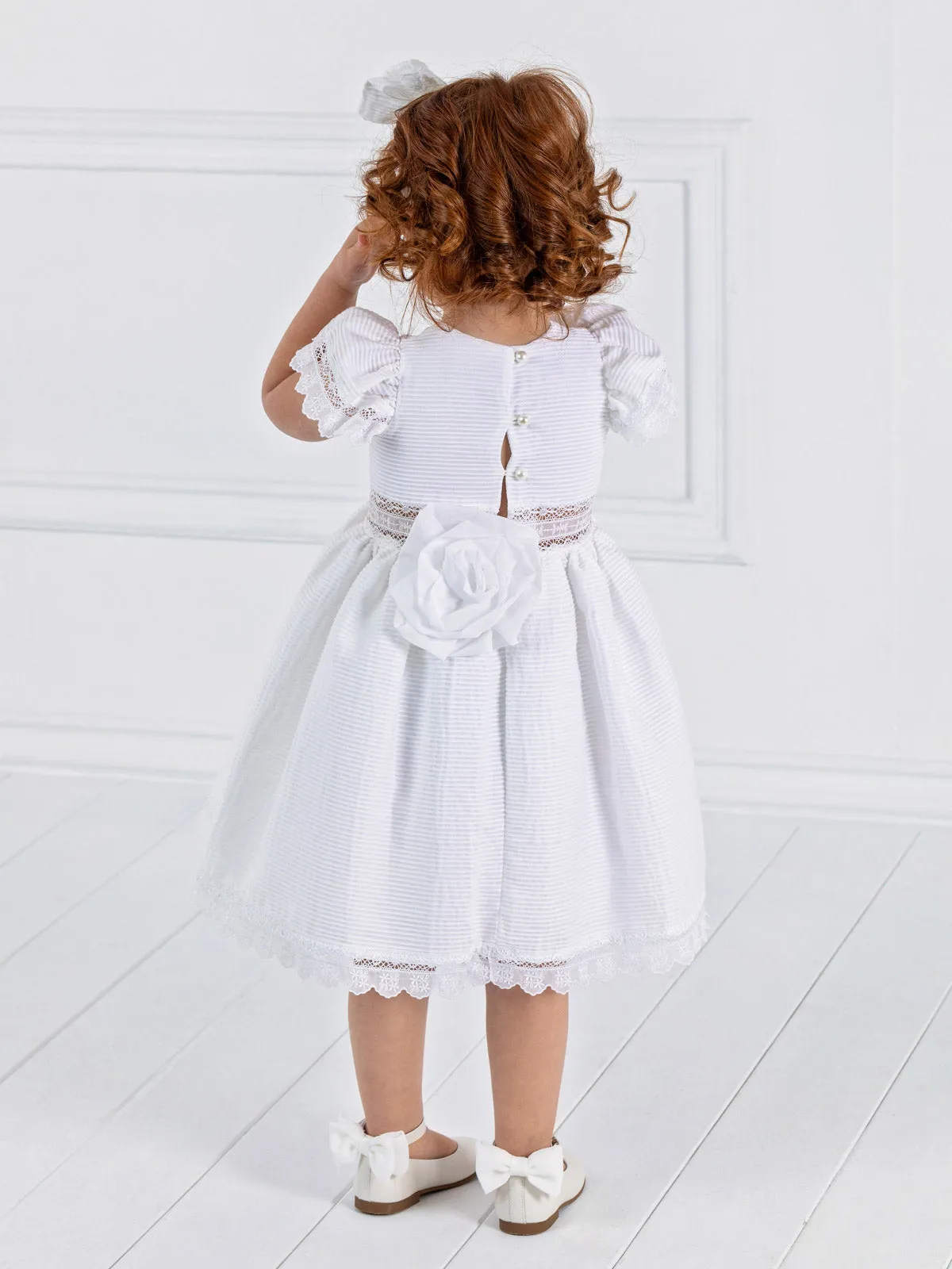 Girl's baptism Cotton dress - KIDNESS