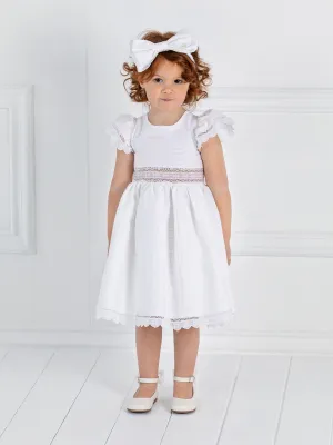 Girl's baptism Cotton dress - KIDNESS