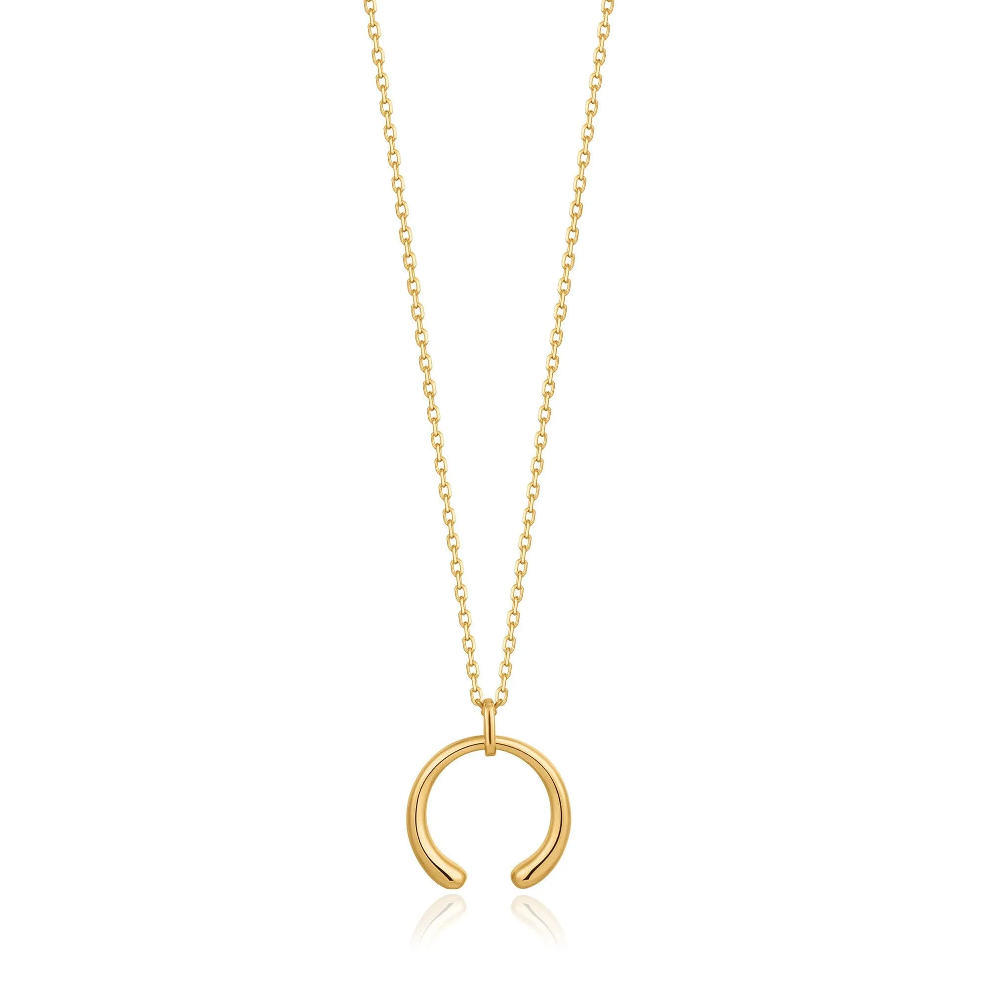 Gold Luxe Curve Necklace