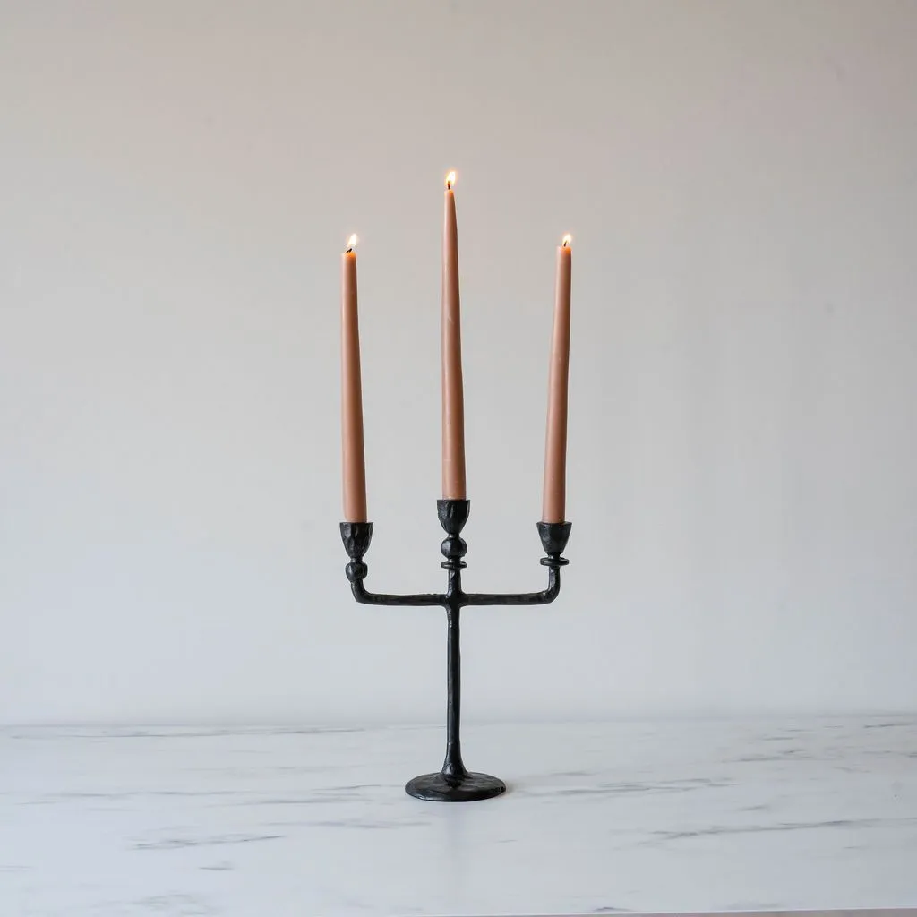 Hand Forged Candelabra Style Taper Holder