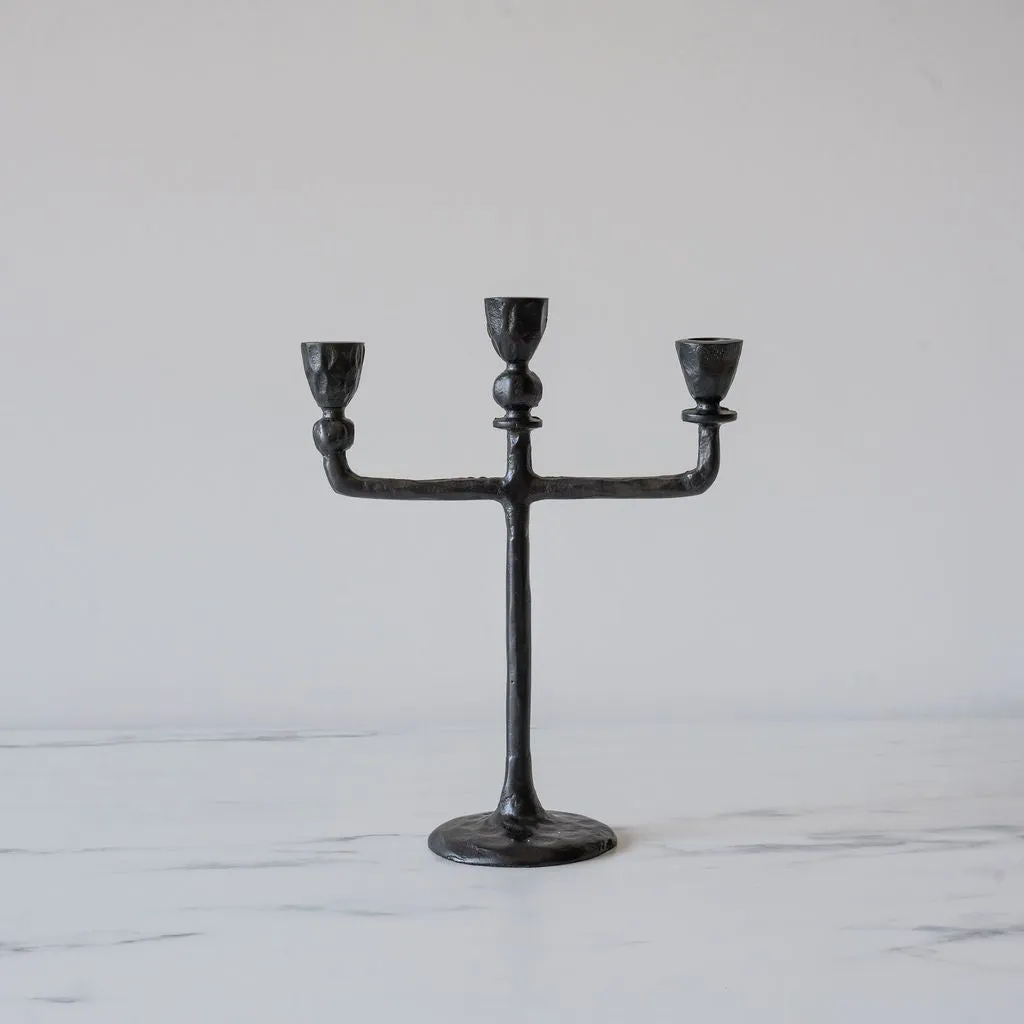 Hand Forged Candelabra Style Taper Holder