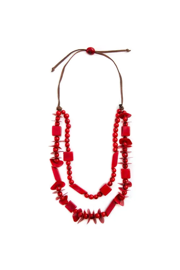 Himalaya Necklace - Red