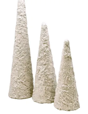 Icy Cone Tree - Large, Oatmeal Fur