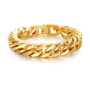 Men's Escobar Gold Chain Bracelet