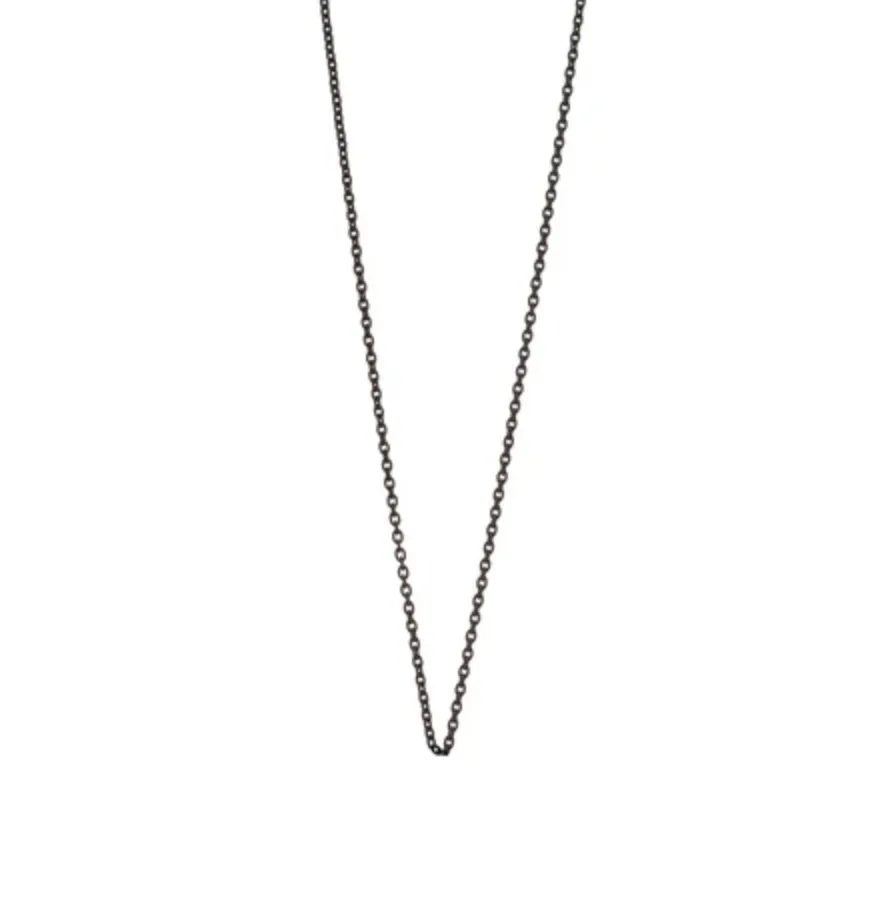 Monica Rich Kosann 17" Sleek Stainless Steel Chain