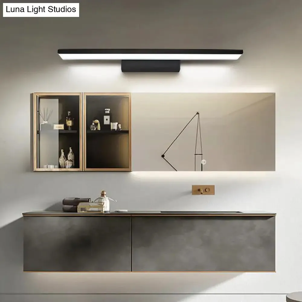 Nordic LED Vanity Light in Sleek Bar Design for Modern Bathroom Decor