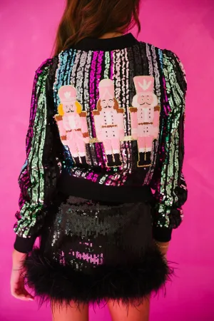 NUTCRACKER RAINBOW SEQUIN JACKET