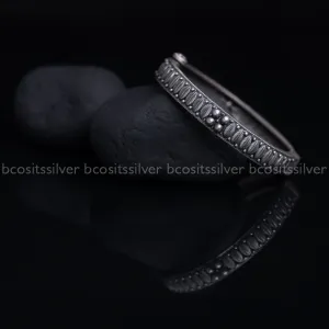 Oxidized Bangle - 2078 - Size 2.3 With Screw