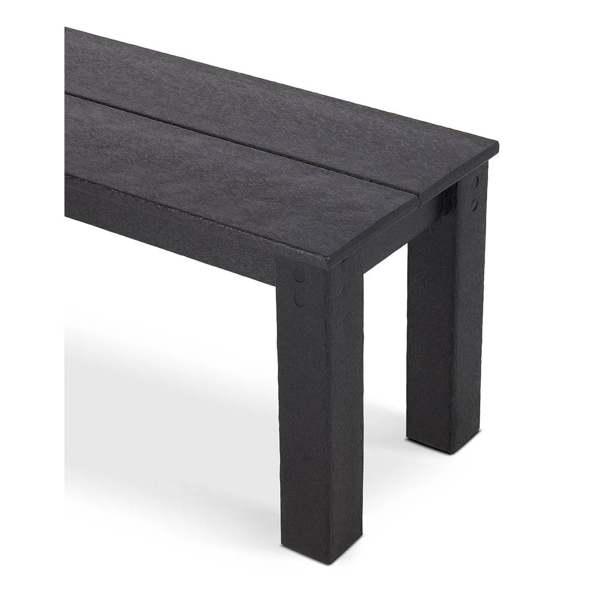 Parson Black Modern Bench