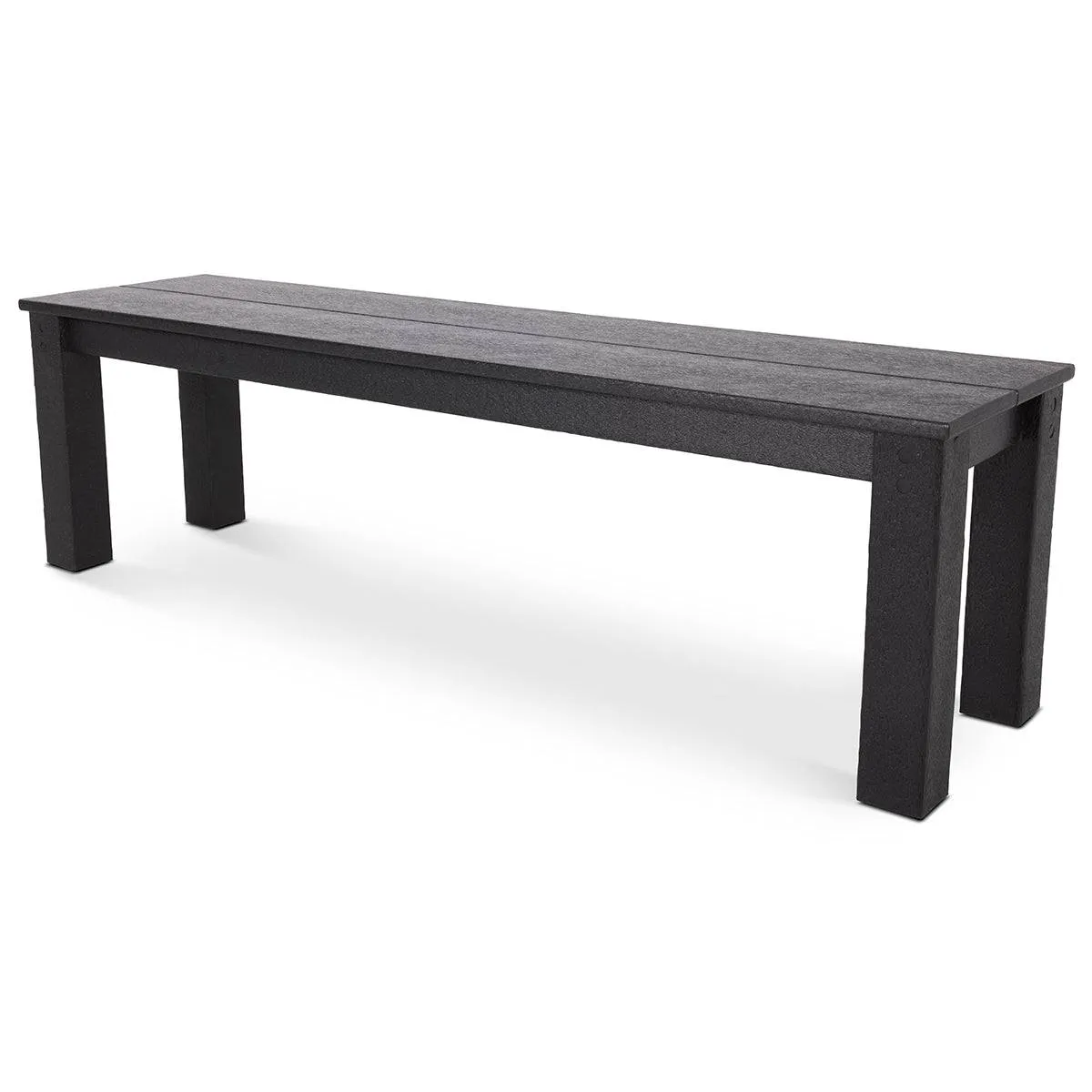 Parson Black Modern Bench