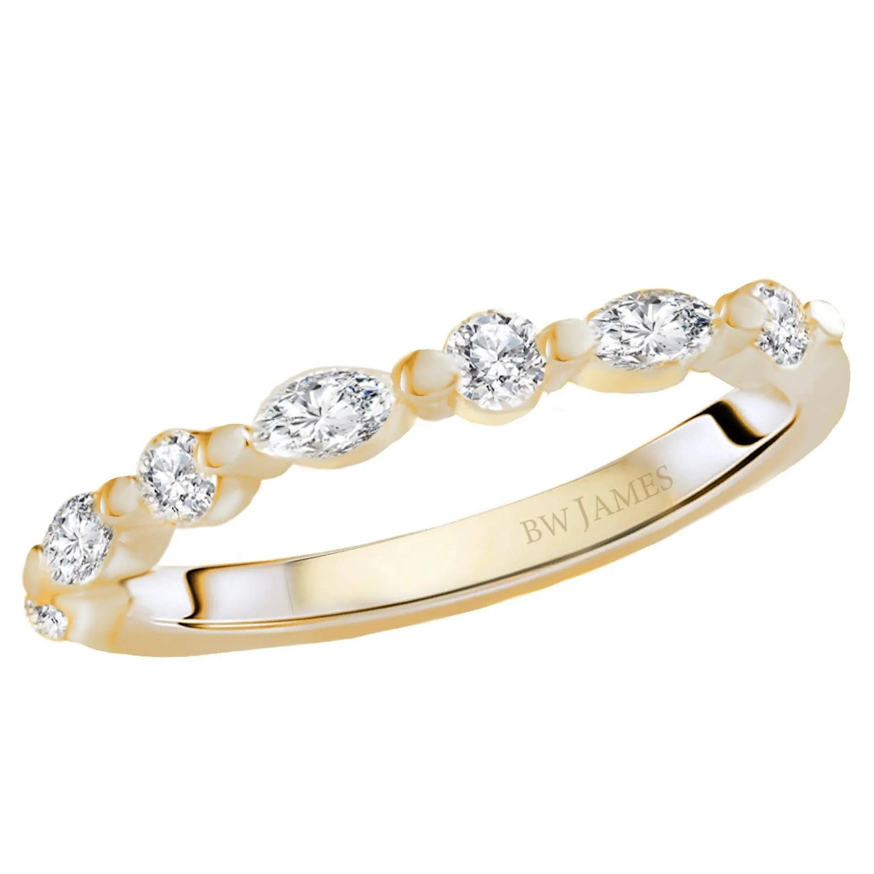 "The Zena" Classic Oval Shape Semi-Mount Diamond Ring