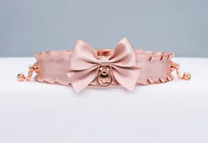 Luxurious Rose Gold BDSM Collar