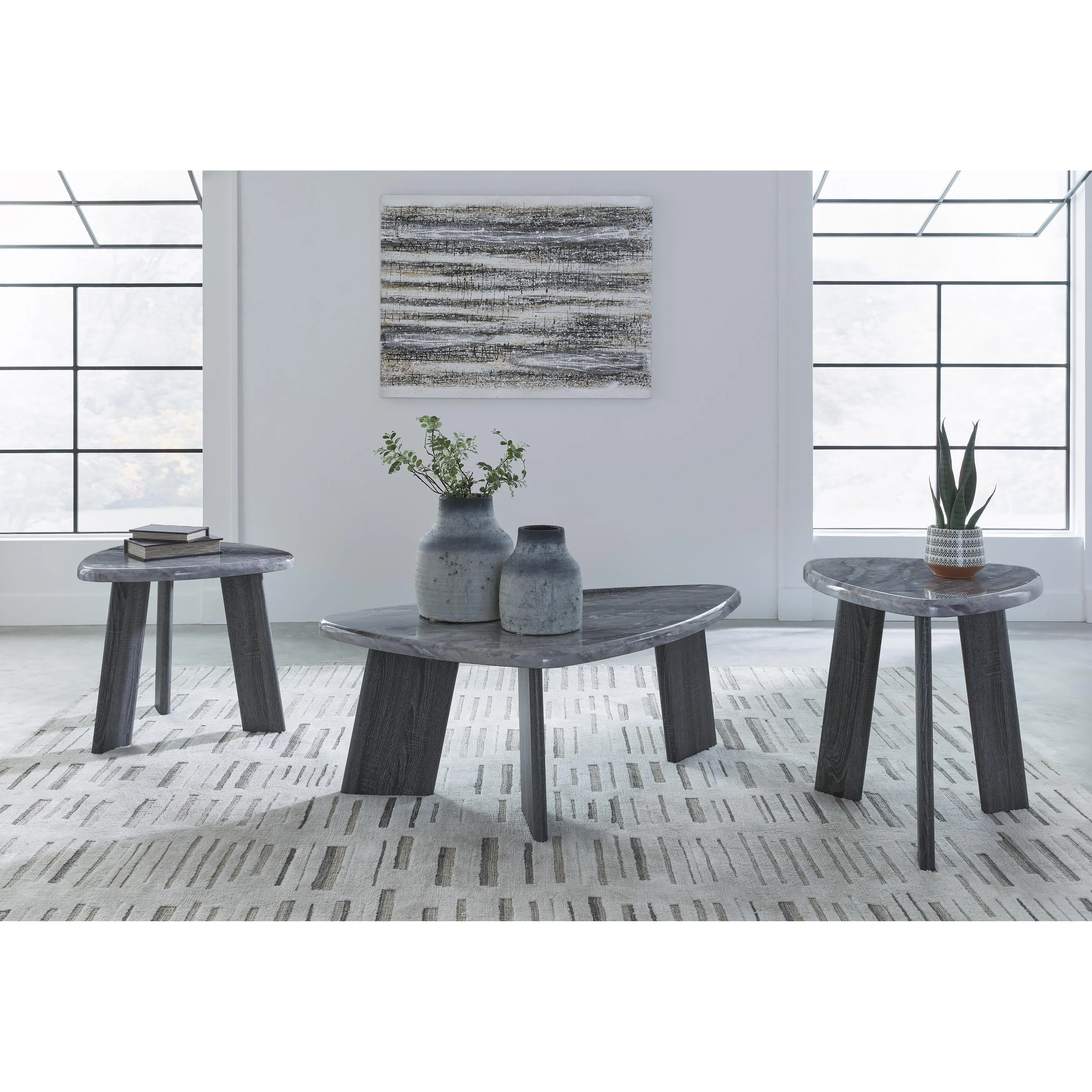 Signature Design by Ashley Bluebond Occasional Table Set T390-13