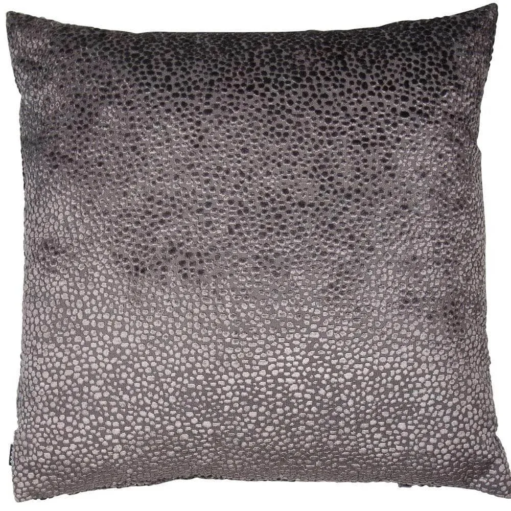 Silver Velvet Cushion